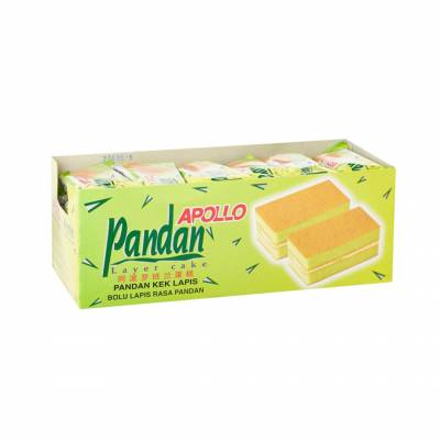 APOLLO Layer Cake Pandan (22g x 24)