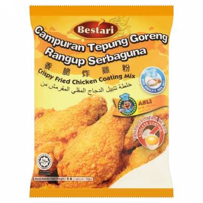 BESTARI Crispy Fried Chicken Coating Mix Original (1kg)