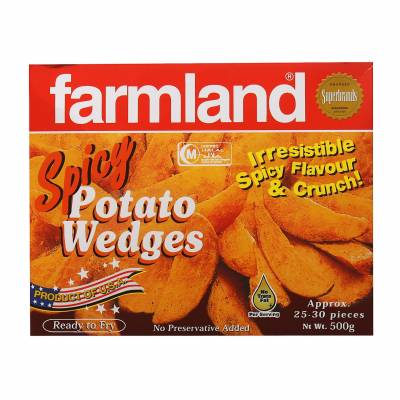 FARMLAND Spicy Potato Wedges (500g)