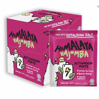 Himalaya Vajomba Actiwhoosh Mints (15g X 12)