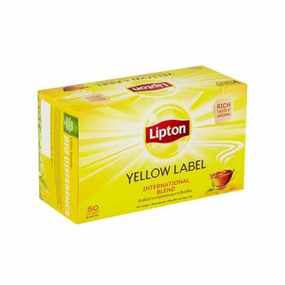 LIPTON Yellow Teabag 50 Bags