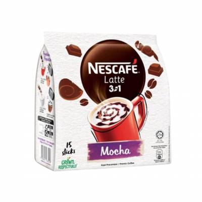 NESCAFE Latte 3 In 1 Mocha (31g X 15)