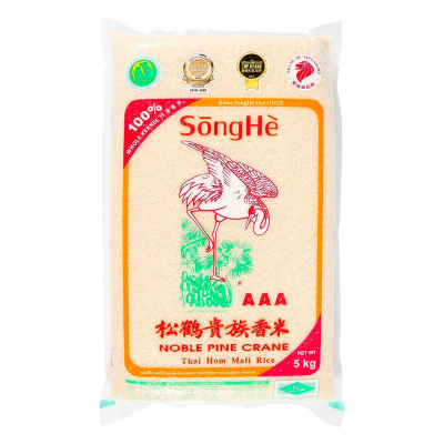 Songhe Thai Hom Mali Rice (5Kg)