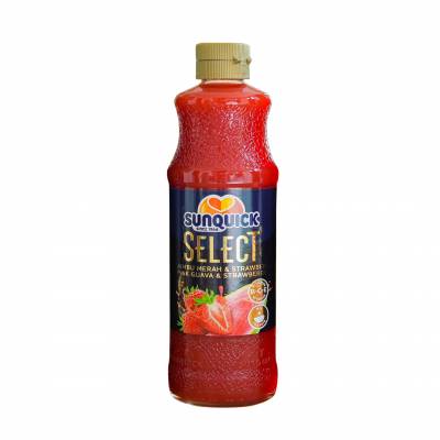 SUNQUICK Select Pink Guava & Strawberry Cordial (700ml)