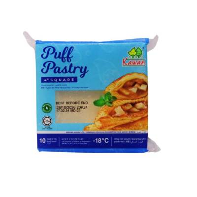 KAWAN Puff Pastry 4" square (10 SHEETS)